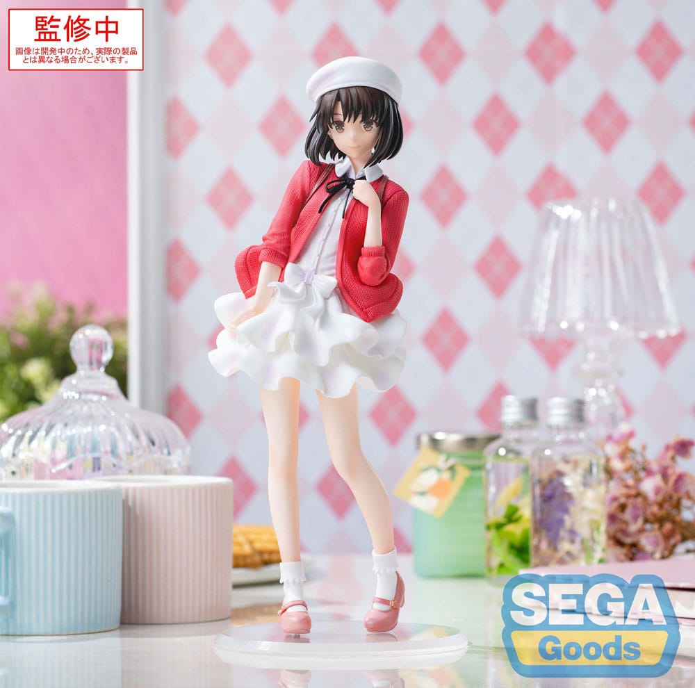 PREORDINE+ 10/2025 Saekano the Movie: finale Luminasta PVC Statue Megumi Kato Plain Clothes Ver. 22 cm