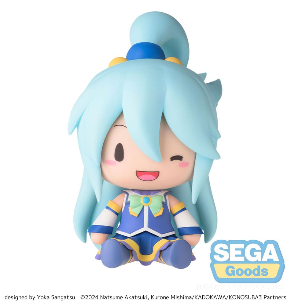 PREORDINE+ 12/2025 Konosuba God´s blessing on this wonderful world! 3 Fuwa Petit Chibi Figure Aqua 10 cm
