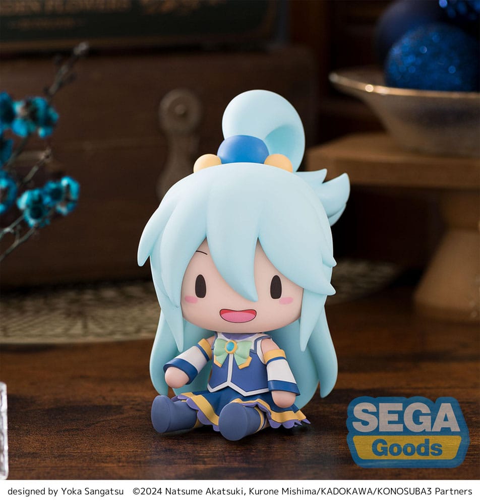 PREORDINE+ 12/2025 Konosuba God´s blessing on this wonderful world! 3 Fuwa Petit Chibi Figure Aqua 10 cm