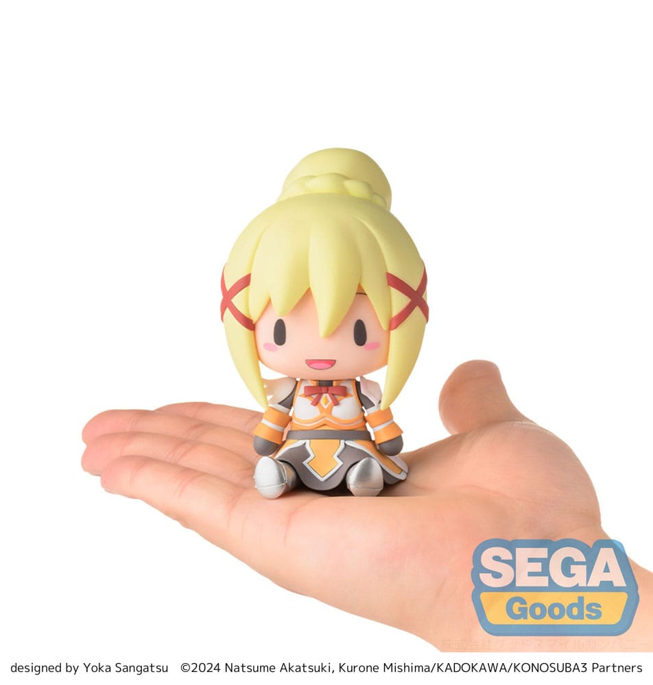 SU ORDINAZIONE Konosuba God´s blessing on this wonderful world! 3 Fuwa Petit Chibi Figure Darkness 8 cm    