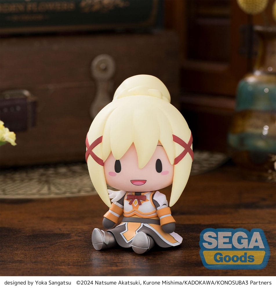 SU ORDINAZIONE Konosuba God´s blessing on this wonderful world! 3 Fuwa Petit Chibi Figure Darkness 8 cm    