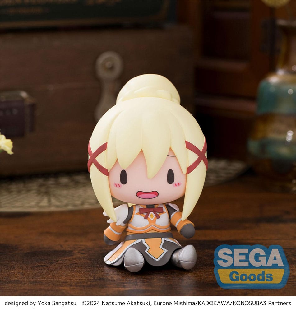SU ORDINAZIONE Konosuba God´s blessing on this wonderful world! 3 Fuwa Petit Chibi Figure Darkness 8 cm    