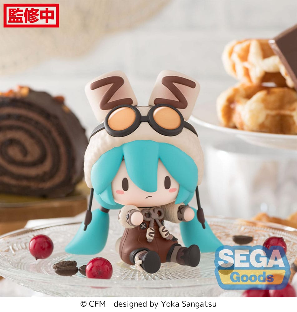 PREORDINE+ 12/2025 Character Vocal Series 01: Hatsune Miku Fuwa Petit Chibi Figure Hatsune Miku Marshmallow Hot Cocoa 10 cm