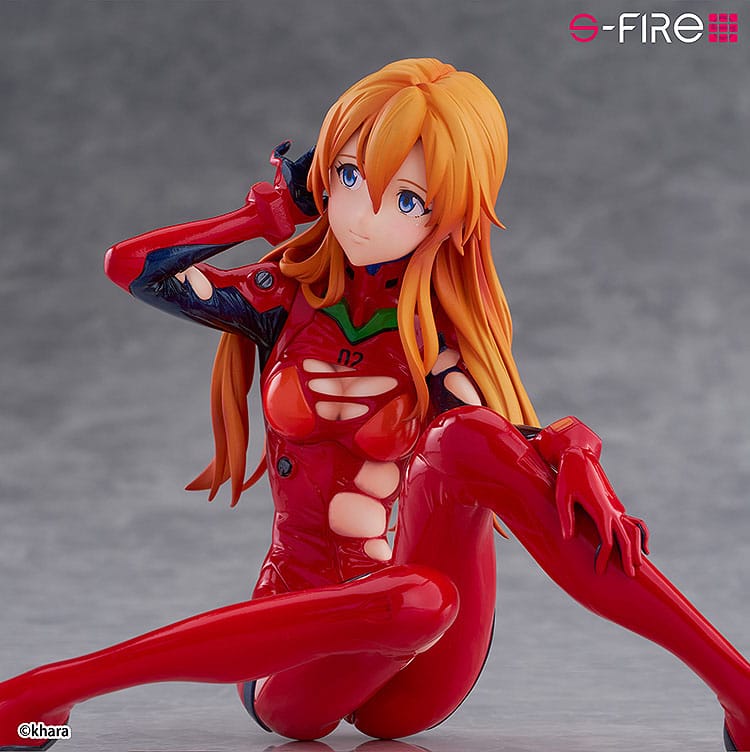 SU ORDINAZIONE Rebuild of Evangelion S-Fire PVC Statue 1/7 Asuka Langley 12 cm