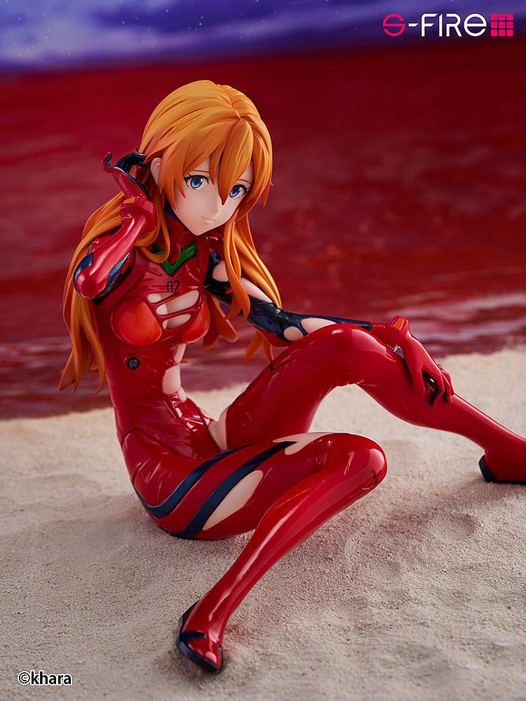 SU ORDINAZIONE Rebuild of Evangelion S-Fire PVC Statue 1/7 Asuka Langley 12 cm