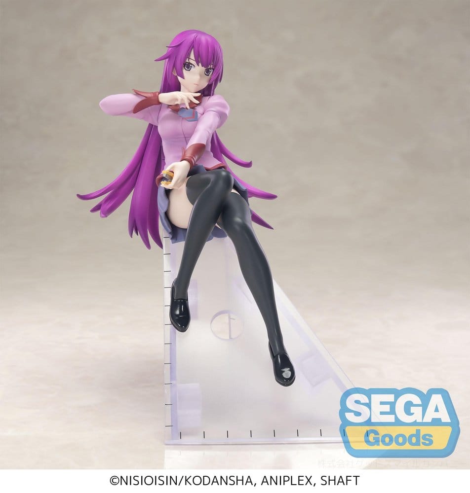 PREORDINE+ 02/2027 Monogatari Series Luminasta PVC Figure Hitagi Senjyogahara 19 cm