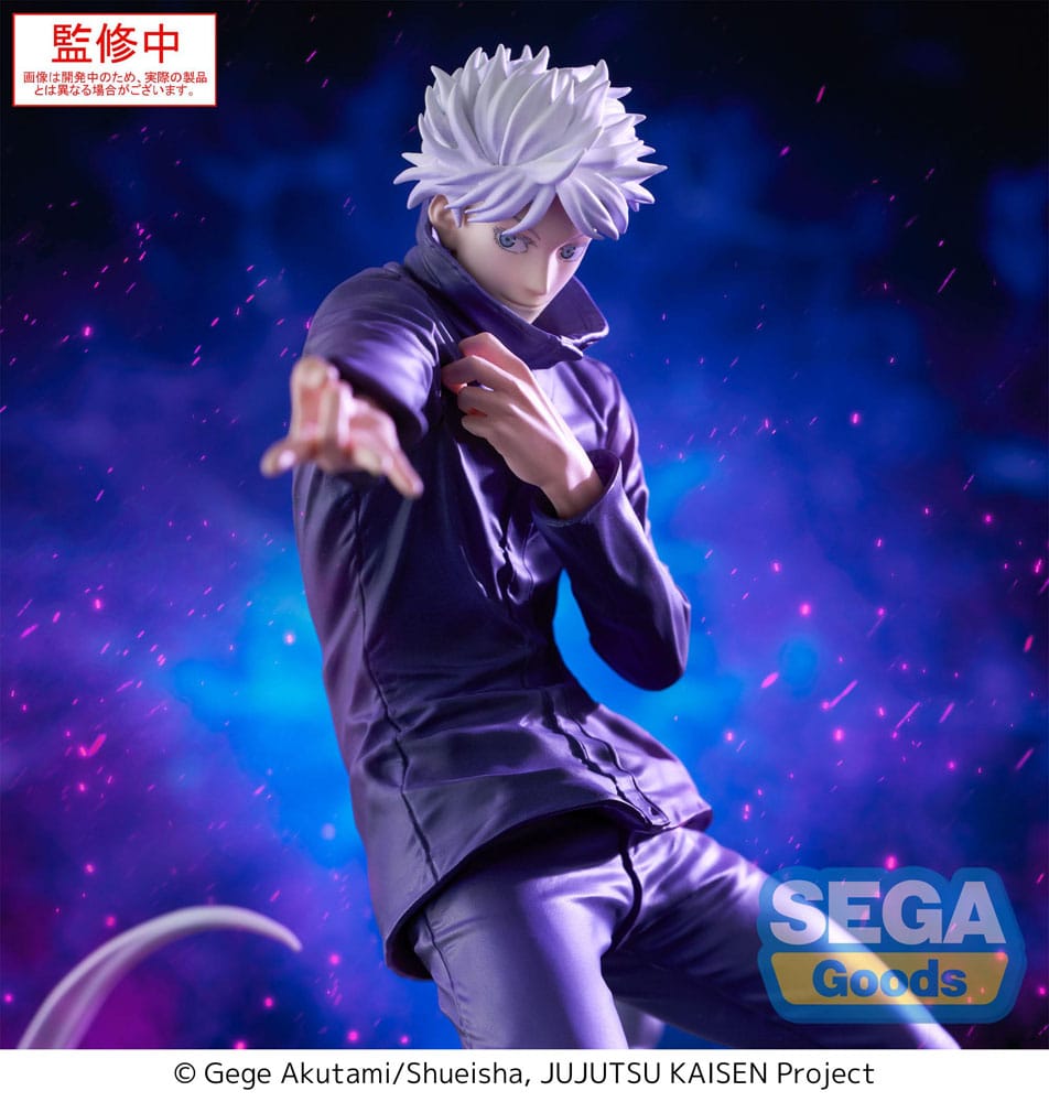 PREORDER+ CLOSED 03/2026 Jujutsu Kaisen Luminasta PVC Statue Satoru Gojo Hollow Purple (Kyoshiki Murasaki) 21 cm