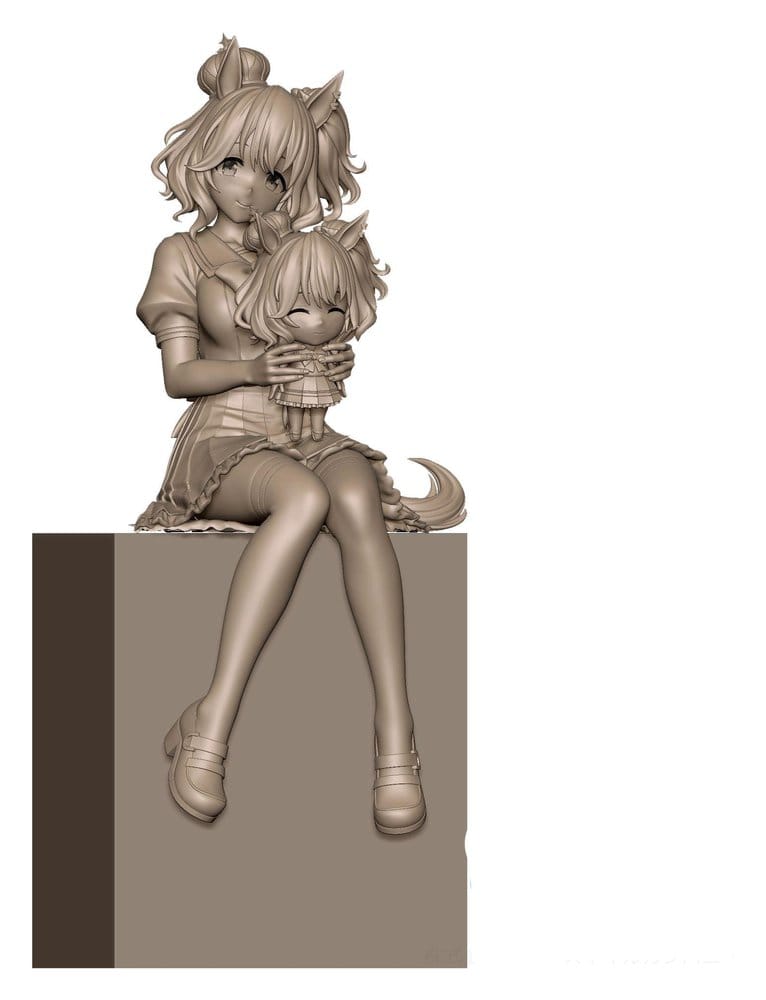 PREORDINE+ 09/2026 Umamusume: Pretty Derby XStellar PVC Statue Aston Machan Sitting Ver. 20 cm