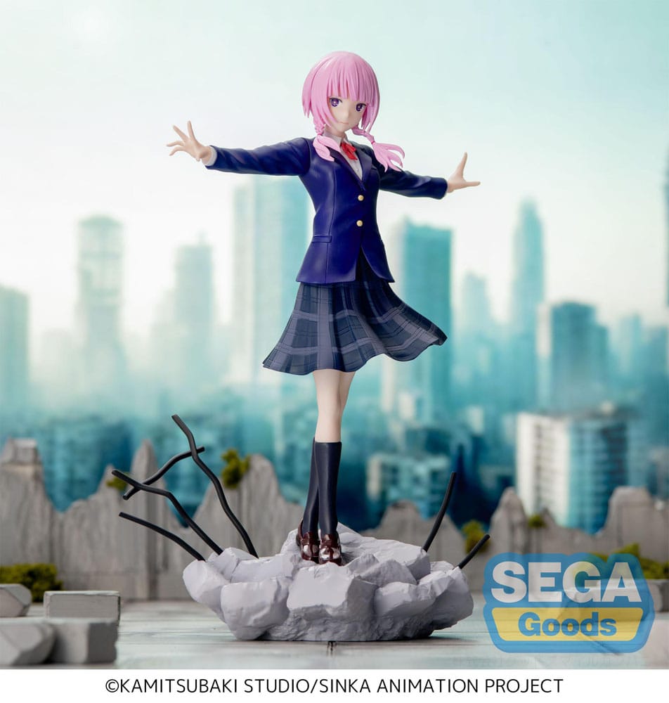 SU ORDINAZIONE Kamitsubaki City under Construction Luminasta PVC Statue Kafu Morisaki 21 cm