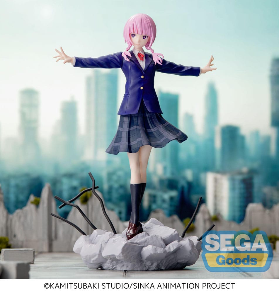 SU ORDINAZIONE Kamitsubaki City under Construction Luminasta PVC Statue Kafu Morisaki 21 cm