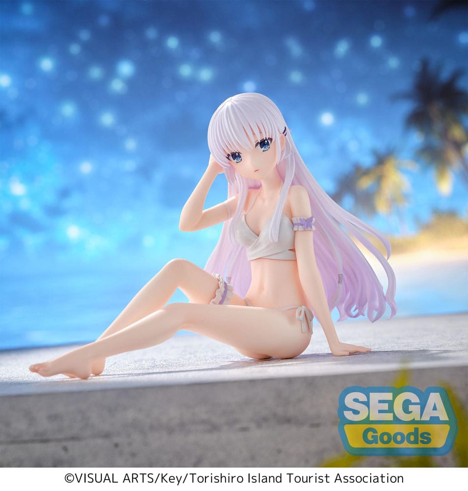 SU ORDINAZIONE Summer Pockets Yumemirize PVC Statue Shiroha Naruse 11 cm               