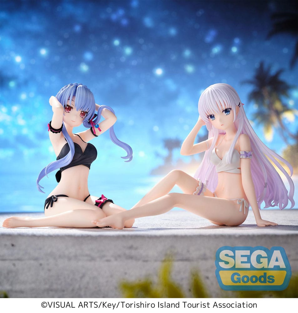 SU ORDINAZIONE Summer Pockets Yumemirize PVC Statue Shiroha Naruse 11 cm               