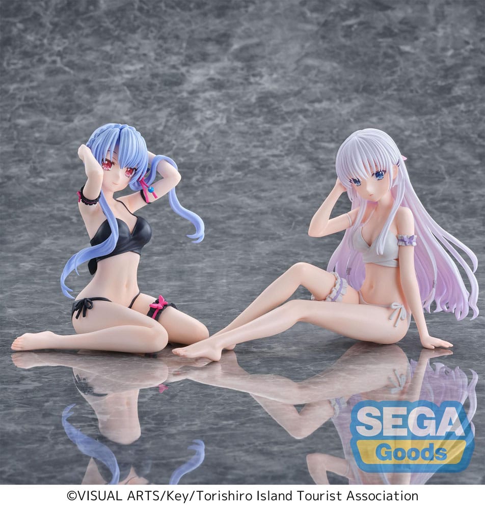 SU ORDINAZIONE Summer Pockets Yumemirize PVC Statue Shiroha Naruse 11 cm               