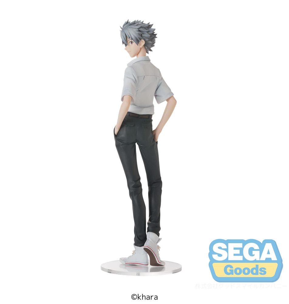 PREORDER+ 02/2026 Rebuild of Evangelion High Premium PVC Statue Kaworu Nagisa Uniform Ver. Evangelion: New Theatrical Edition 22 cm
