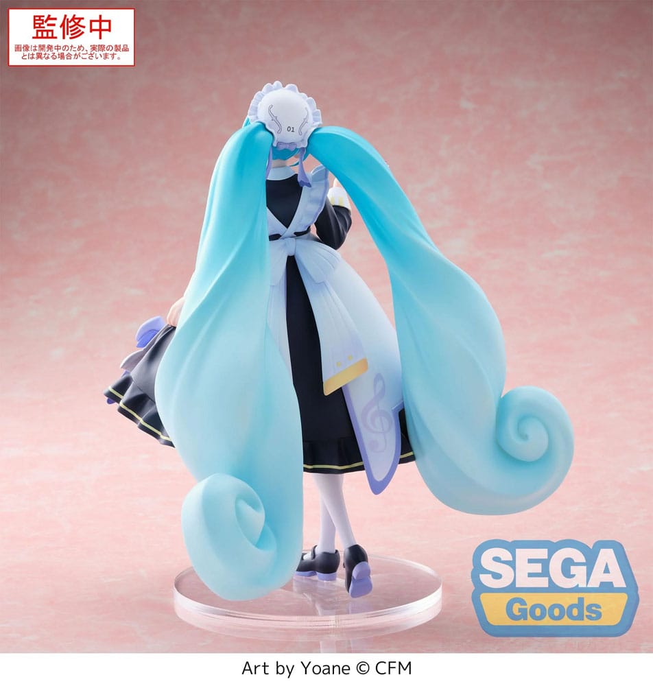 PREORDER+ 03/2026 Character Vocal Series 01: Hatsune Miku Luminasta PVC Statue Hatsune Miku Classical Maid 21 cm