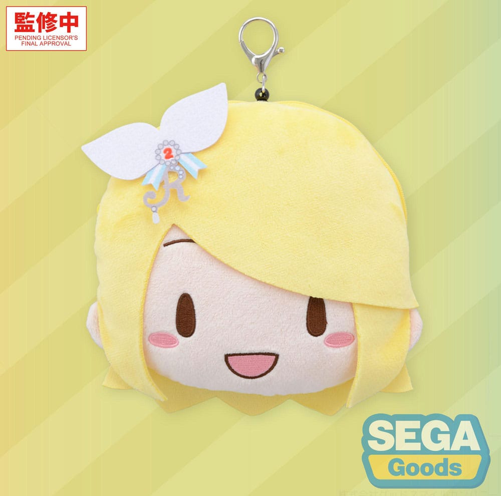 SU ORDINAZIONE Hatsune Miku: Coloful Stage! Plush Keychain Kagamine Rin Stage Sekai 15 cm   