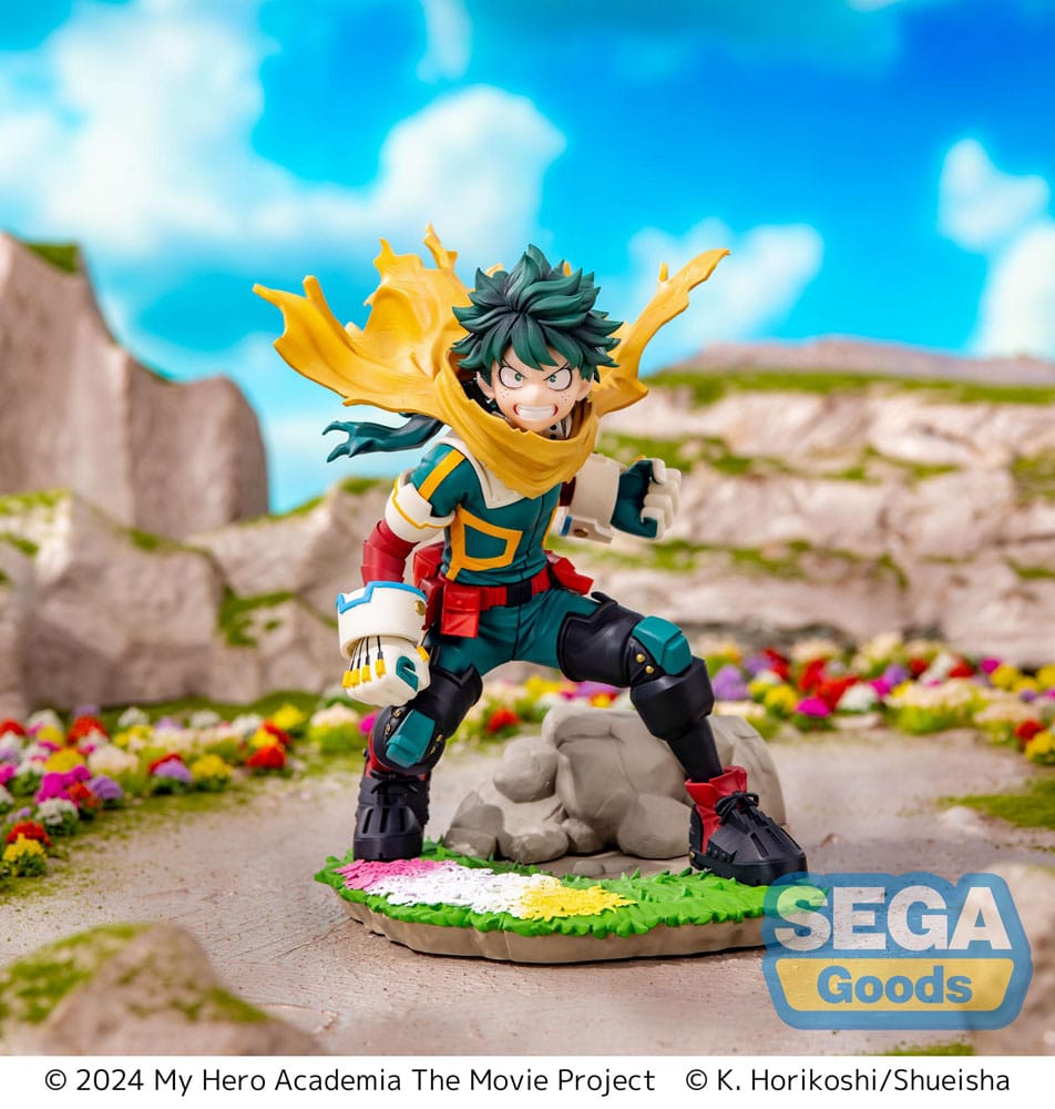 PREORDER+ 04/2026 My Hero Academia: You're Next XrossLink PVC Statue Izuku Midoriya 14 cm