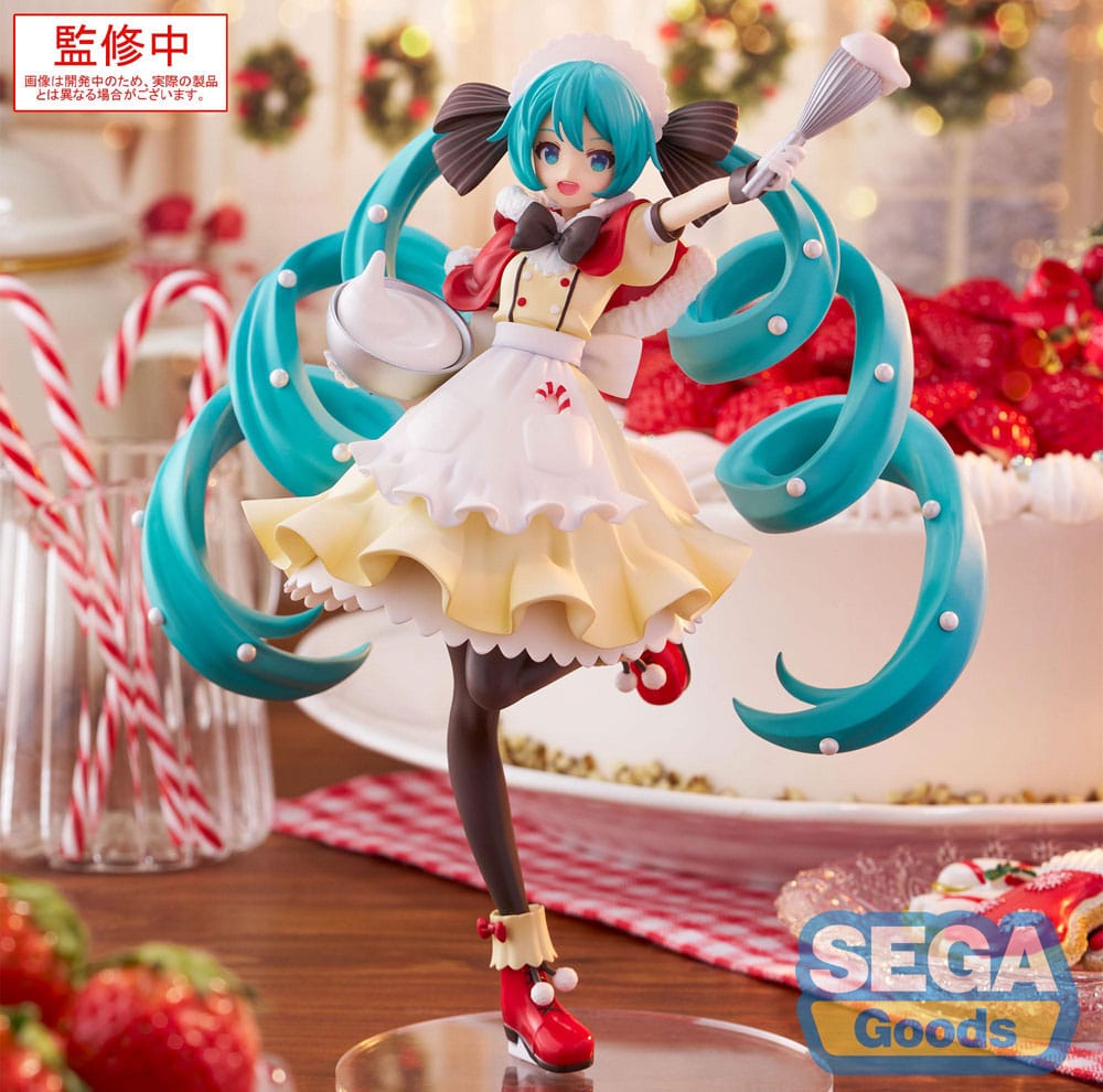 SU ORDINAZIONE Character Vocal Series 01: Hatsune Miku Luminasta PVC Statue Hatsune Miku Christmas 2025 20 cm ESAURITO