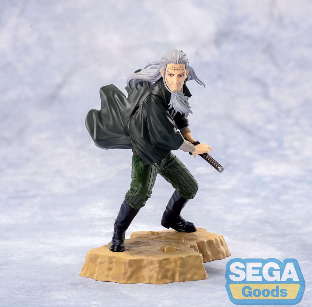 SU ORDINAZIONE Golden Kamuy Xross Link Anime PVC Statue Toshizo Hijikata 13 cm  