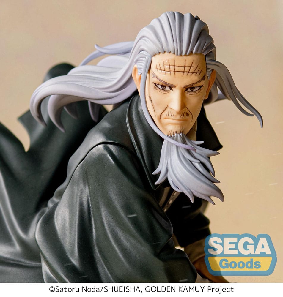 SU ORDINAZIONE Golden Kamuy Xross Link Anime PVC Statue Toshizo Hijikata 13 cm  