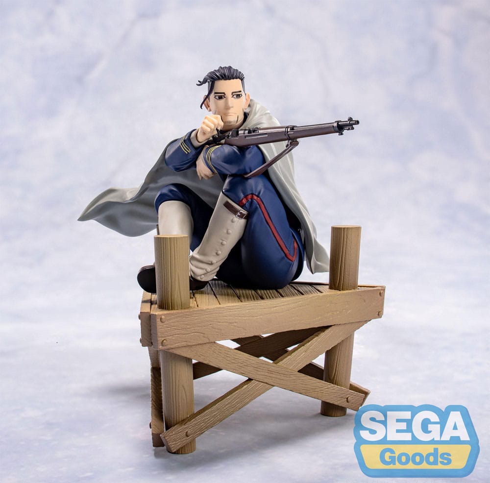 SU ORDINAZIONE Golden Kamuy Xross Link Anime PVC Statue Hyakunosuke Ogata 13 cm