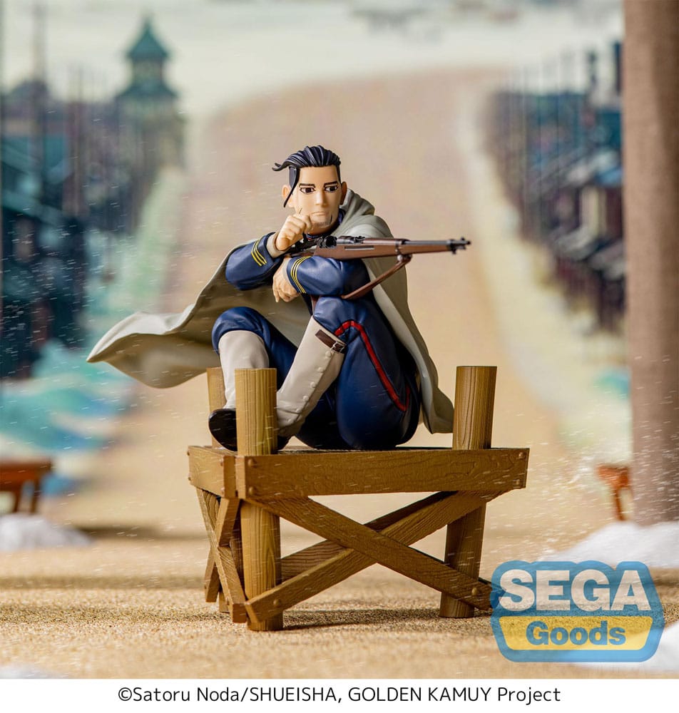 PREORDER+ 05/2026 Golden Kamuy Xross Link Anime PVC Statue Hyakunosuke Ogata 13 cm