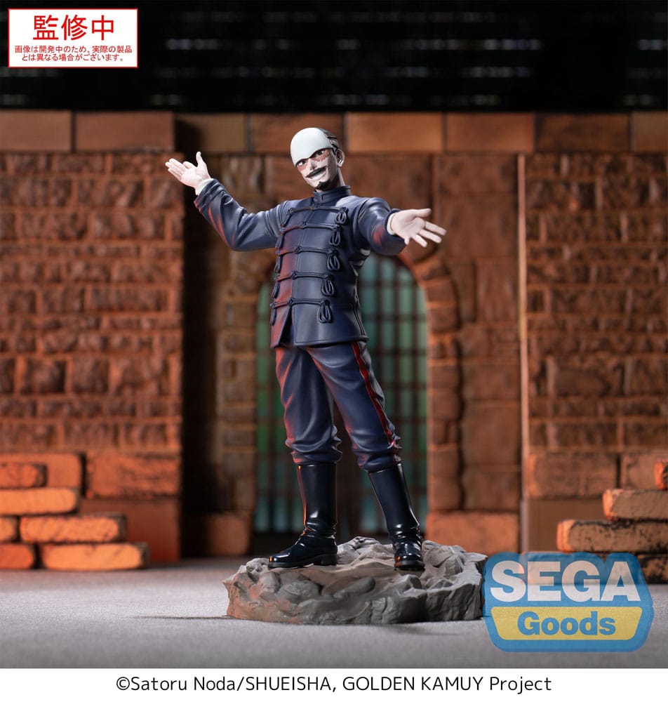 PREORDER+ 06/2026 Golden Kamuy XrossLink PVC Statue First Lieutenant Tsurumi 17 cm