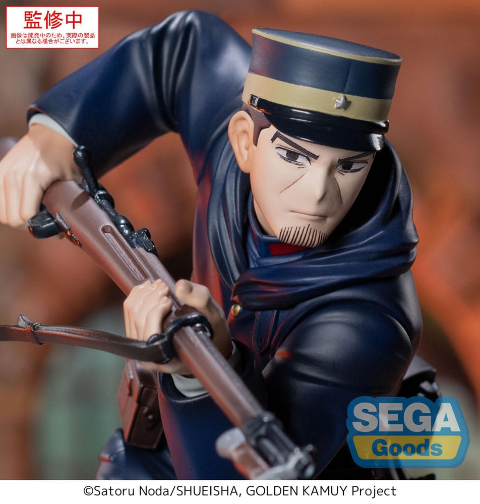 PREORDER+ 06/2026 Golden Kamuy XrossLink PVC Statue Sergeant Tsukishima 14 cm