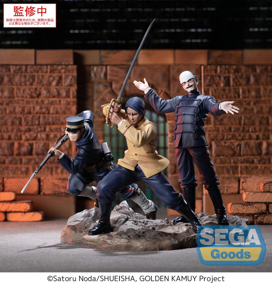 PREORDER+ 06/2026 Golden Kamuy XrossLink PVC Statue Second Lieutenant Koito 11 cm