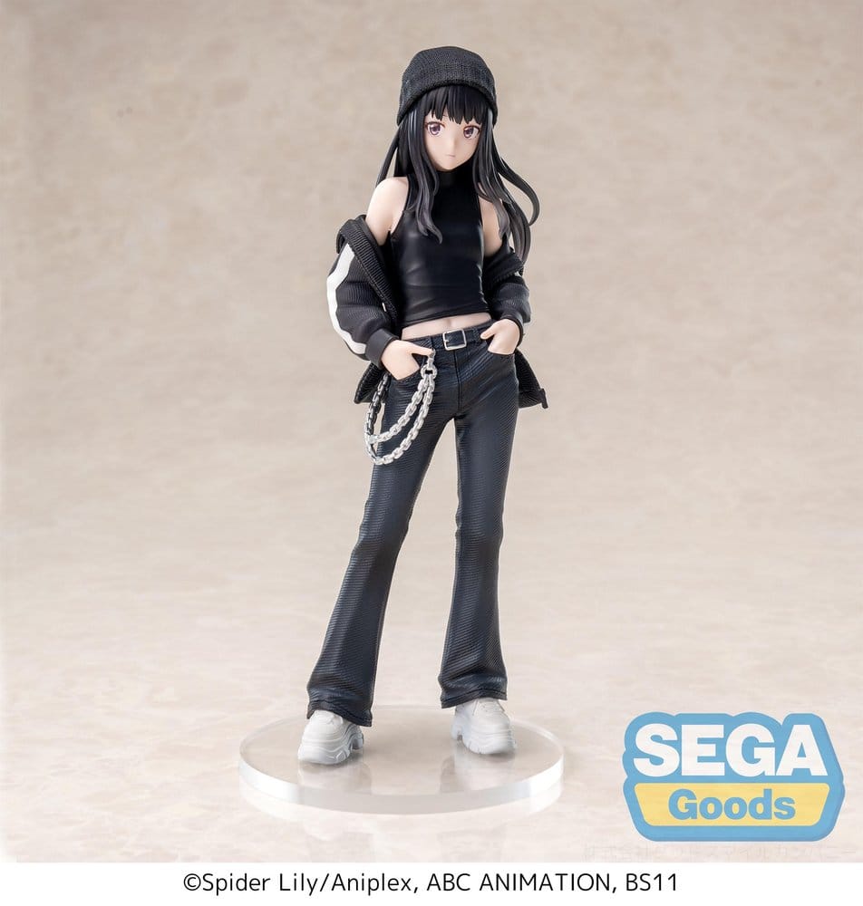 PREORDINE+ 04/2027 Lycoris Recoil High Premium Figure PVC Figure Takina Inoue Street Snap 20 cm