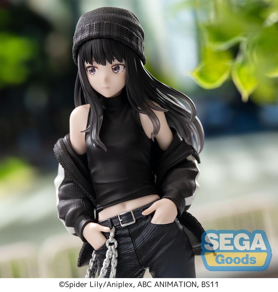 VORBESTELLUNG+ 04/2027 Lycoris Recoil High Premium Figur PVC Figur Takina Inoue Street Snap 20 cm