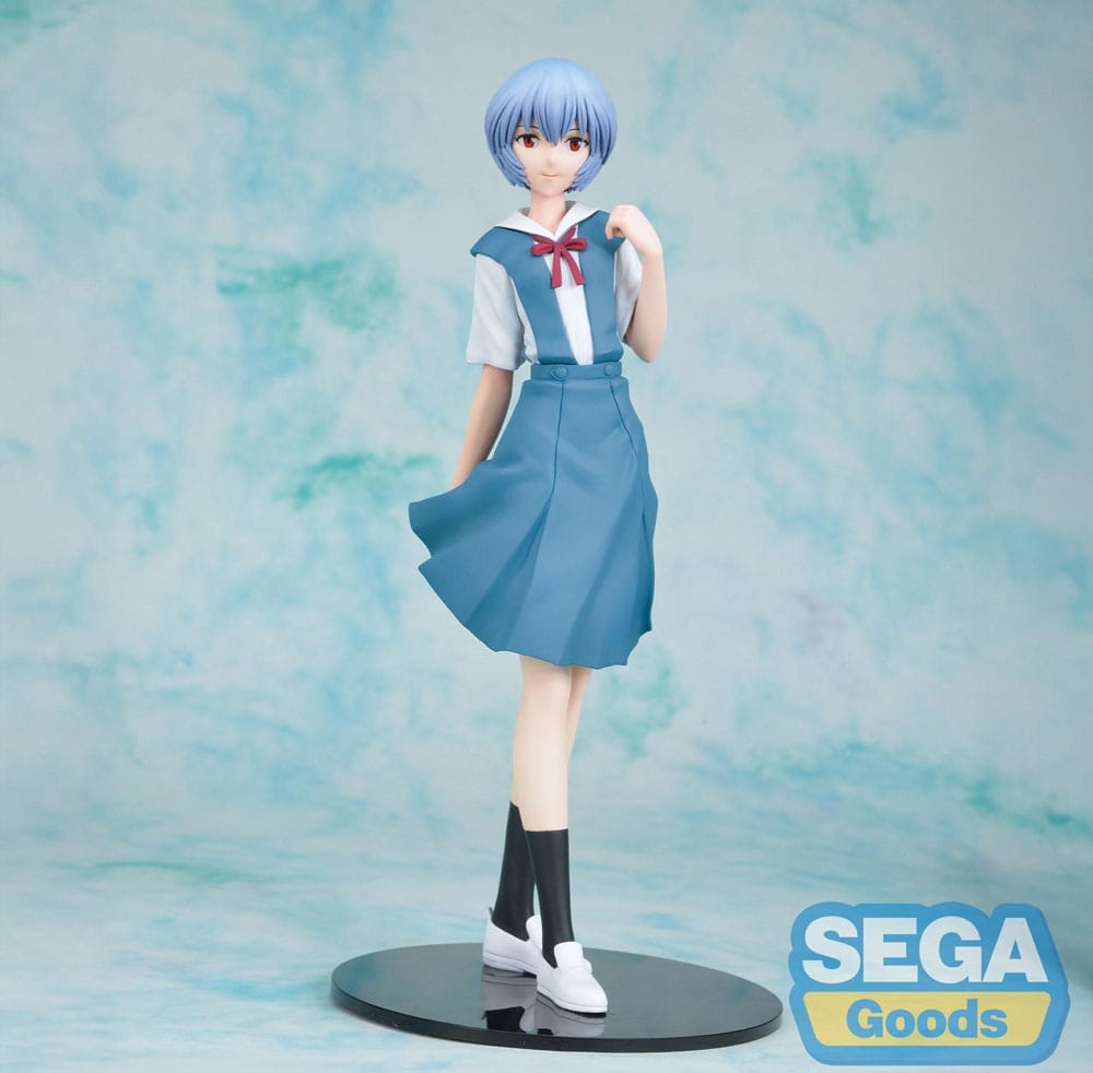 PREORDER+ 05/2026 Rebuild of Evangelion High Premium PVC Statue Rei Uniform Ver. Evangelion: New Theatrical Edition 20 cm