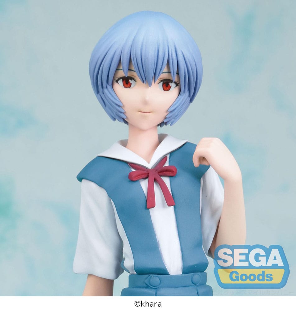 PREORDER+ 05/2026 Rebuild of Evangelion High Premium PVC Statue Rei Uniform Ver. Evangelion: New Theatrical Edition 20 cm