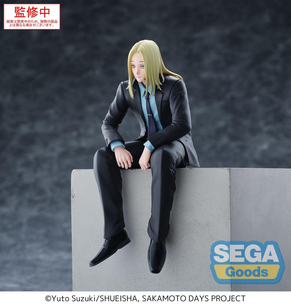 SU ORDINAZIONE Sakamoto Days PM Perching PVC Statue Shishiba 14 cm    
