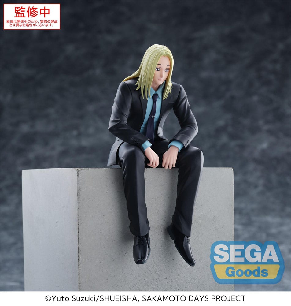 SU ORDINAZIONE Sakamoto Days PM Perching PVC Statue Shishiba 14 cm    