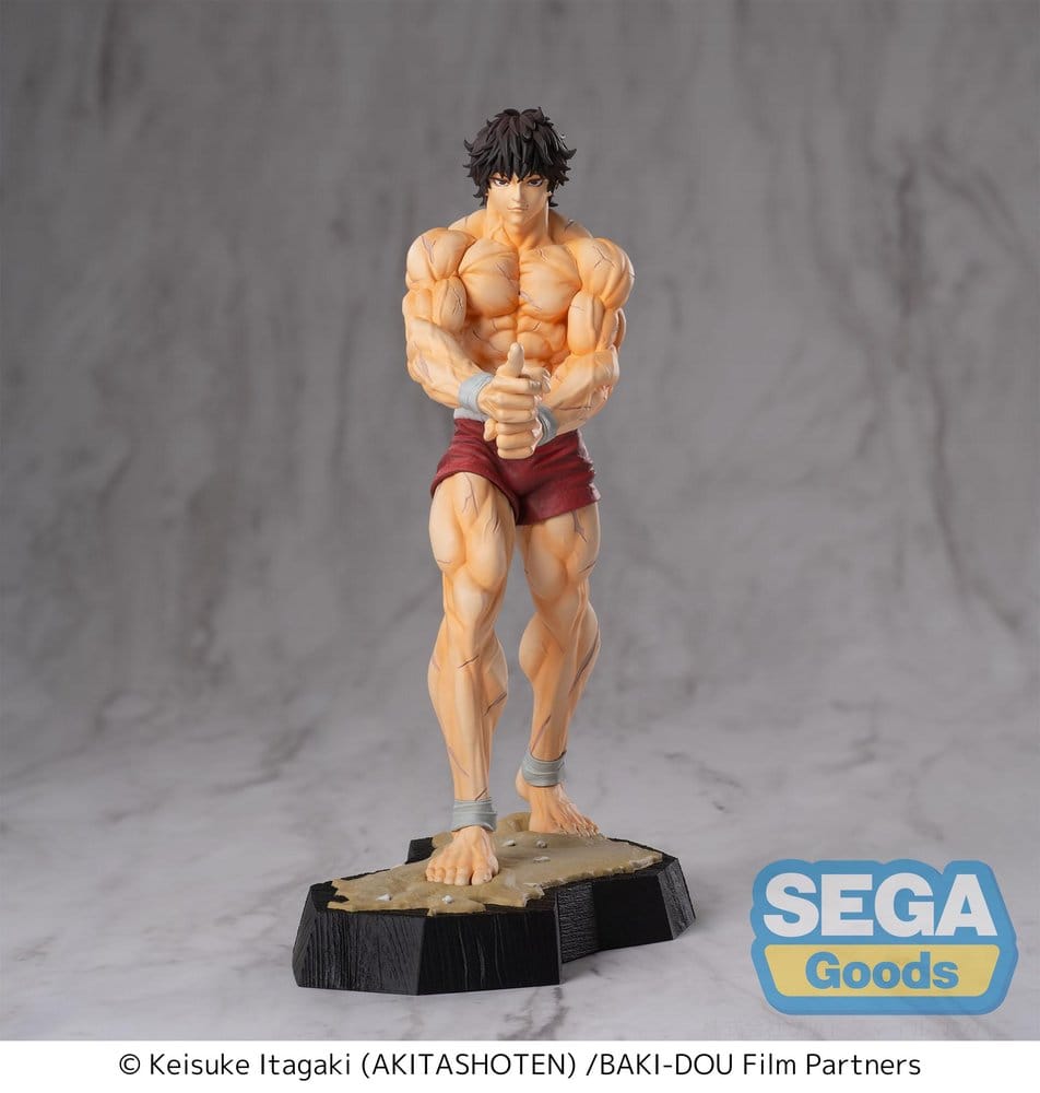 PREORDINE+ 10/2026 Baki-Dou Luminasta PVC Statue Baki Hanma 18 cm