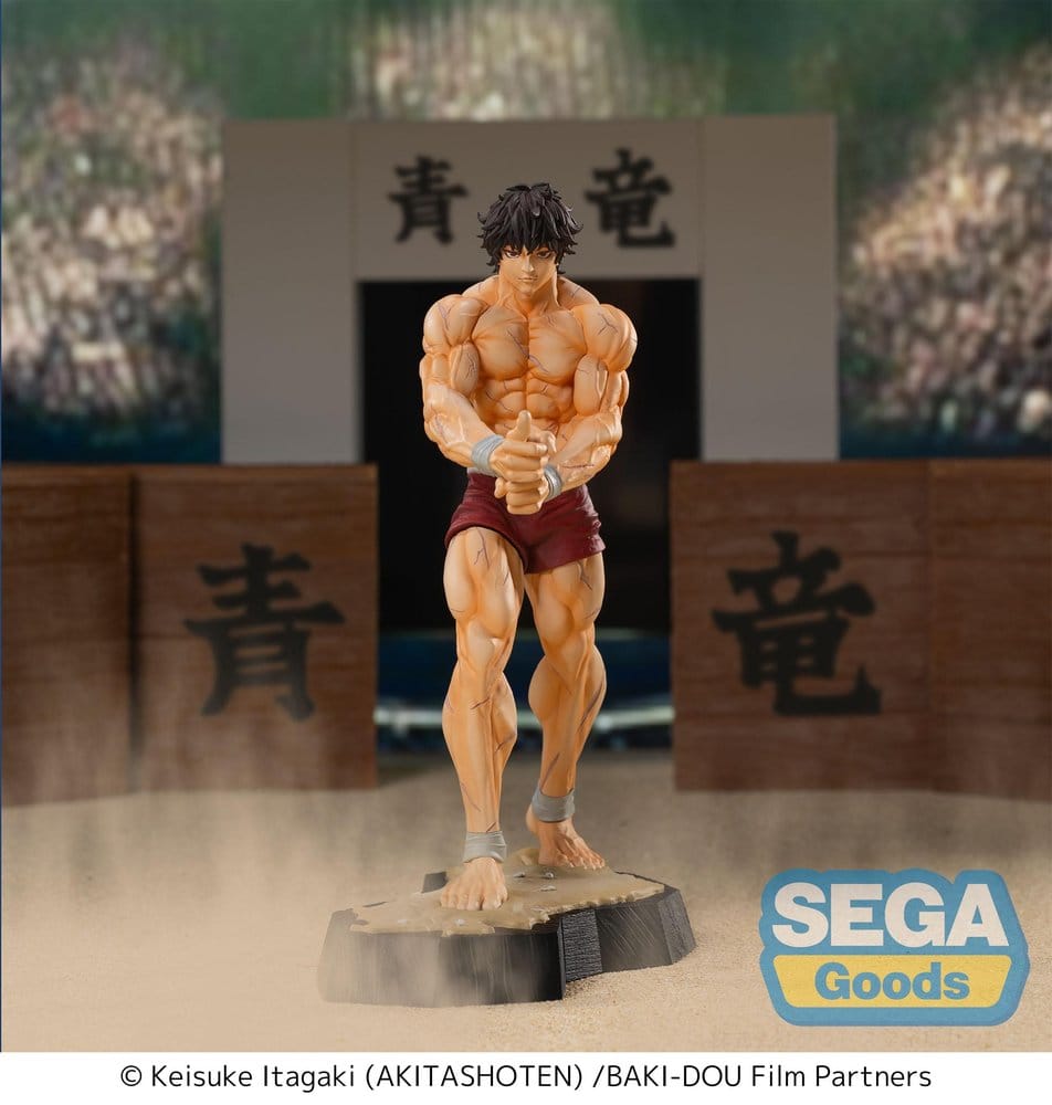 PREORDINE+ 10/2026 Baki-Dou Luminasta PVC Statue Baki Hanma 18 cm