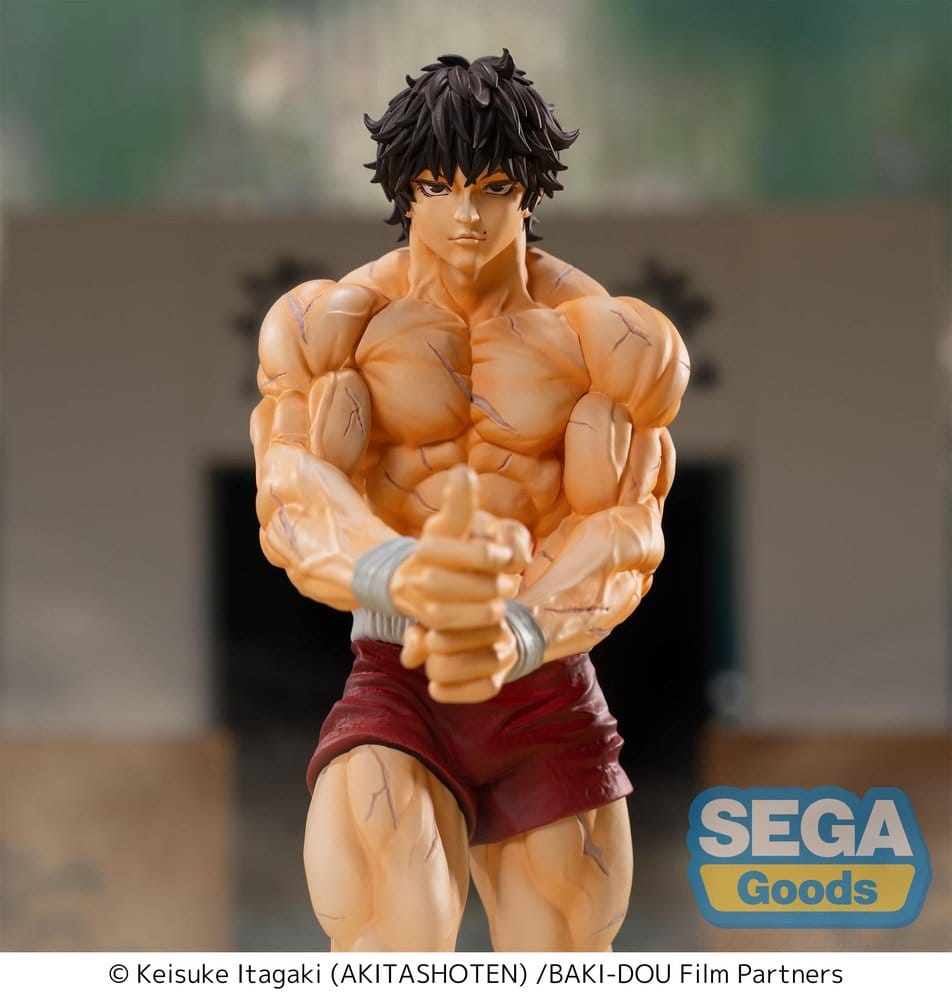 PREORDINE+ 10/2026 Baki-Dou Luminasta PVC Statue Baki Hanma 18 cm