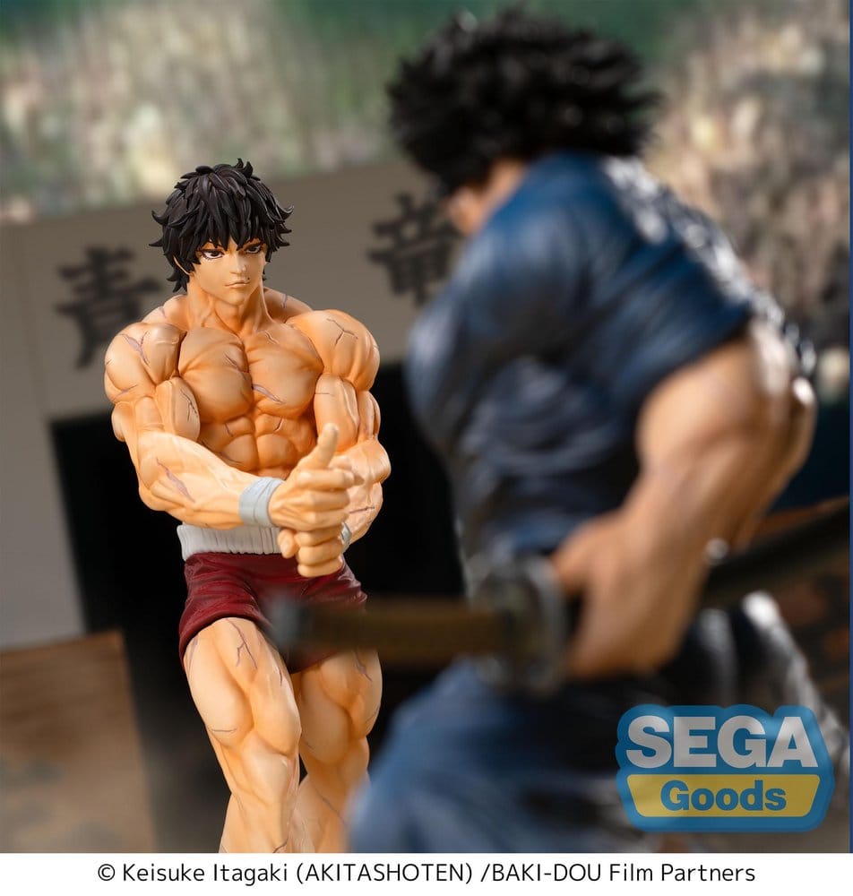 PREORDINE+ 10/2026 Baki-Dou Luminasta PVC Statue Baki Hanma 18 cm