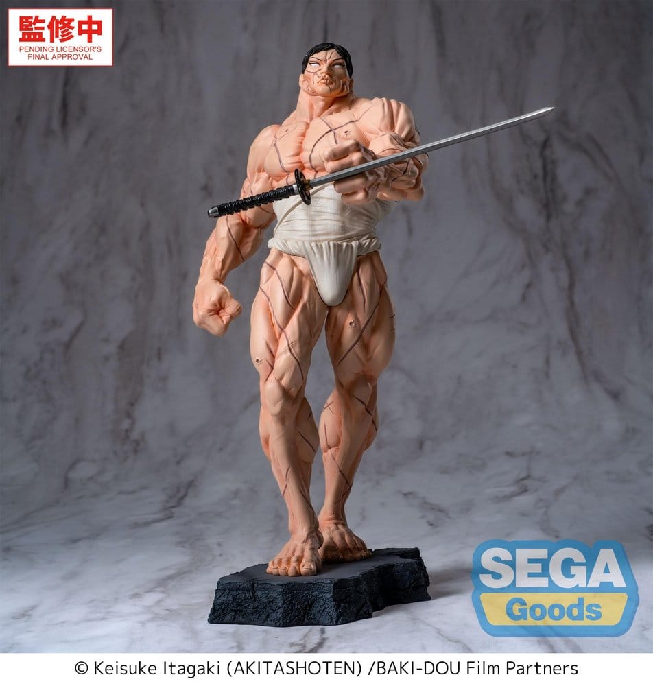 PREORDINE+ 03/2027 Baki-Dou Luminasta PVC Figure Kaoru Hanayama 23 cm