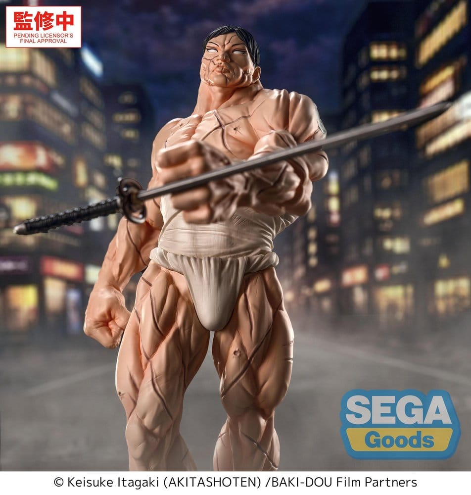 PREORDINE+ 03/2027 Baki-Dou Luminasta PVC Figure Kaoru Hanayama 23 cm
