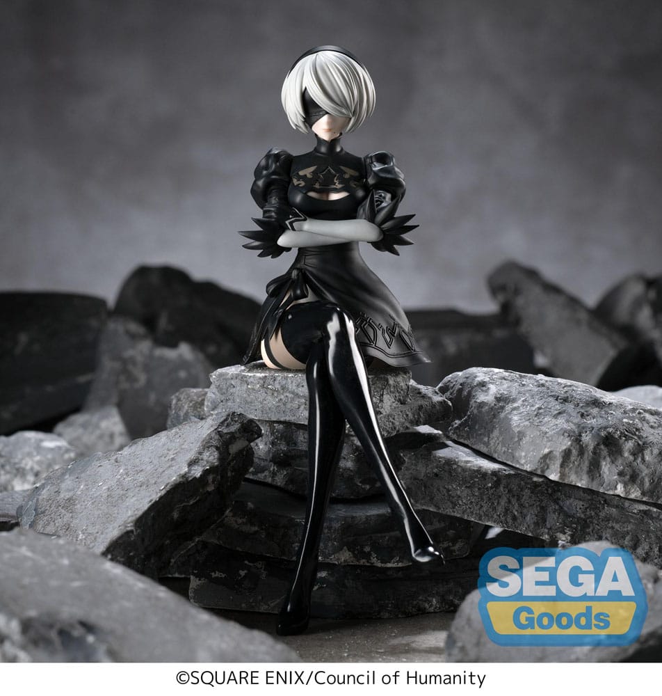 PREORDER+ 05/2026 NieR:Automata Ver1.1a PM Perching PVC Statue 2B 13 cm