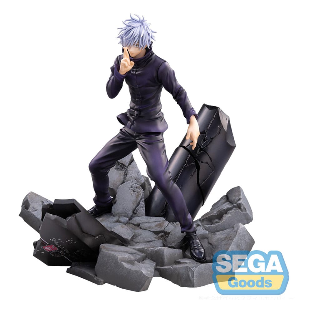 PREORDER+ 07/2026 Jujutsu Kaisen Figurizm Luminasta PVC Statue Shibuya Incident Satoru Gojo Unlimited Void 21 cm