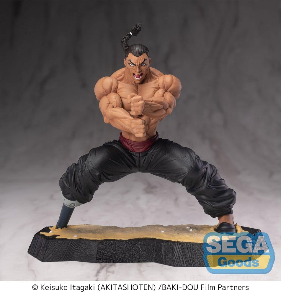 PREORDINE+ 12/2026 Baki-Dou Luminasta PVC Figure Kaioh Retsu 15 cm