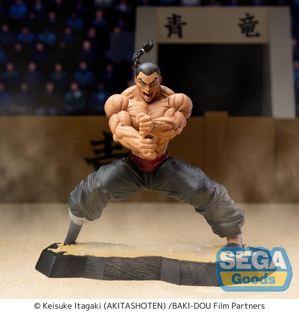PREORDINE+ 12/2026 Baki-Dou Luminasta PVC Figure Kaioh Retsu 15 cm