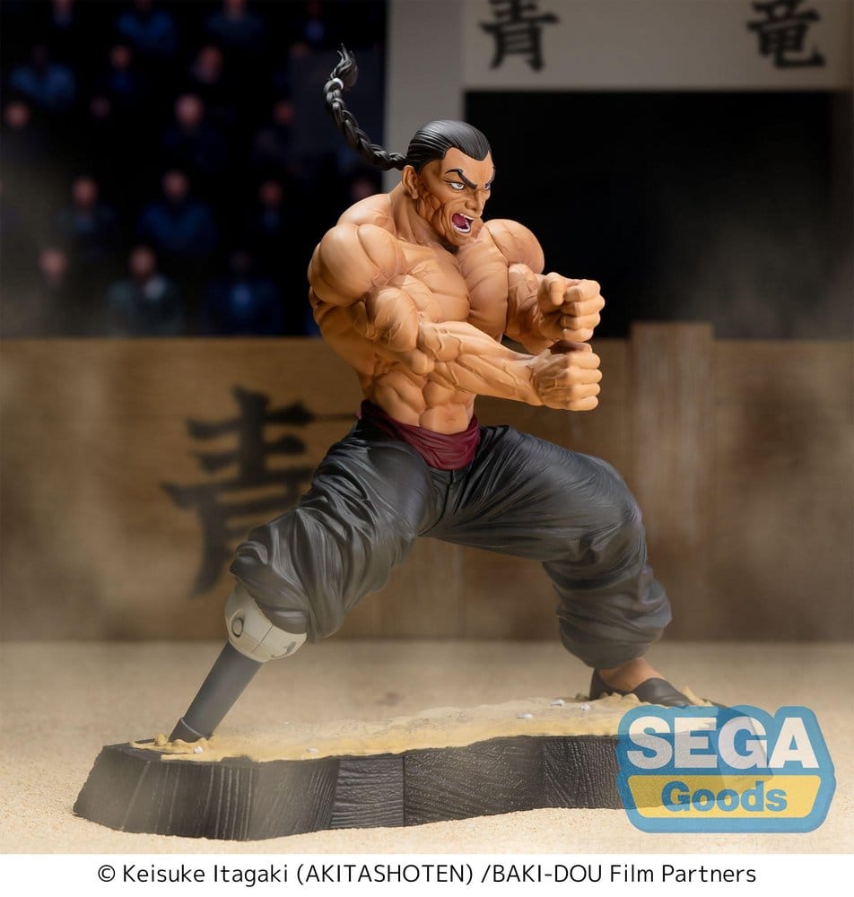 PREORDINE+ 12/2026 Baki-Dou Luminasta PVC Figure Kaioh Retsu 15 cm