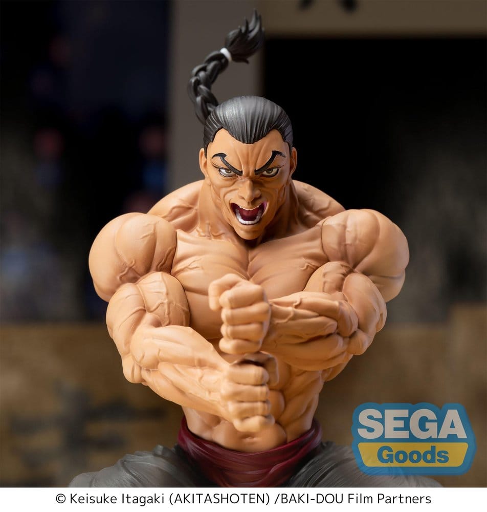 PREORDINE+ 12/2026 Baki-Dou Luminasta PVC Figure Kaioh Retsu 15 cm