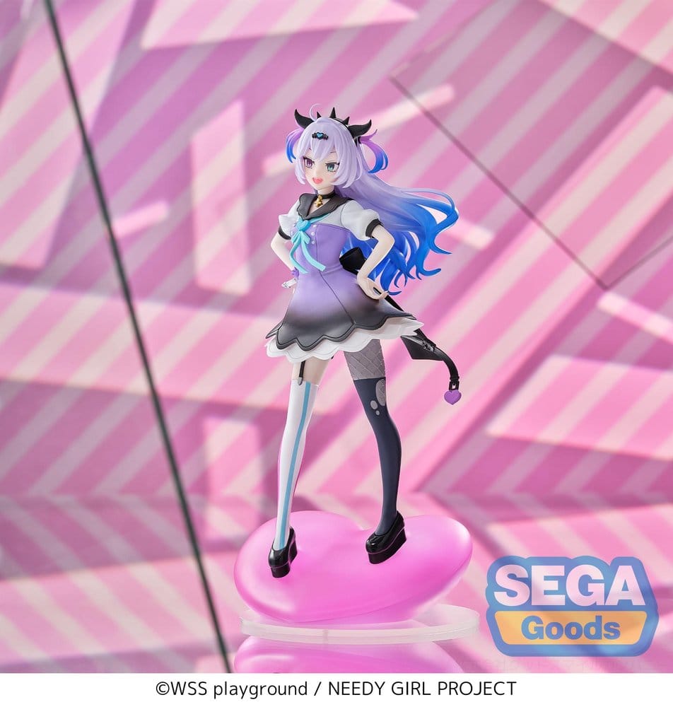 PREORDINE+ 03/2027 Needy Girl Overdose XStellar PVC Figure PURPLE LOLLIPOP 20 cm