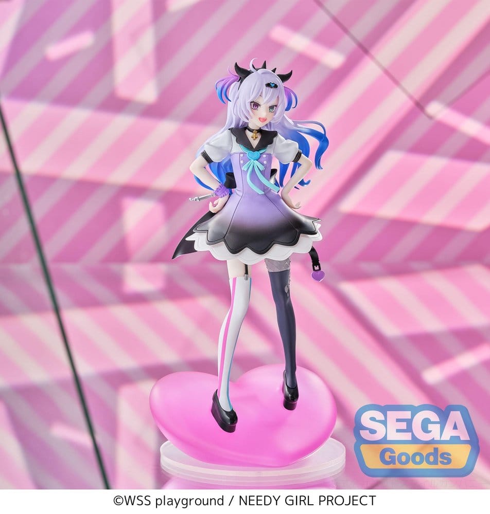 PREORDINE+ 03/2027 Needy Girl Overdose XStellar PVC Figure PURPLE LOLLIPOP 20 cm