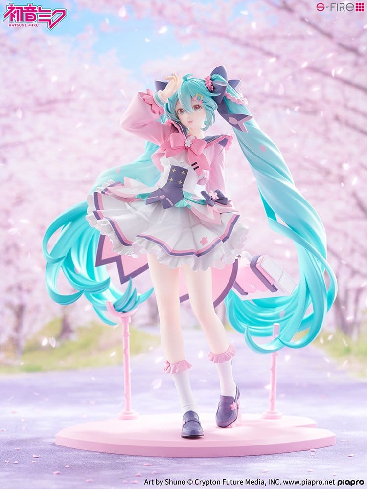PREORDINE+ 07/2027 Character Vocal Series 01: Hatsune Miku S-Fire PVC Statue 1/7 Hatsune Miku New Semester 23 cm